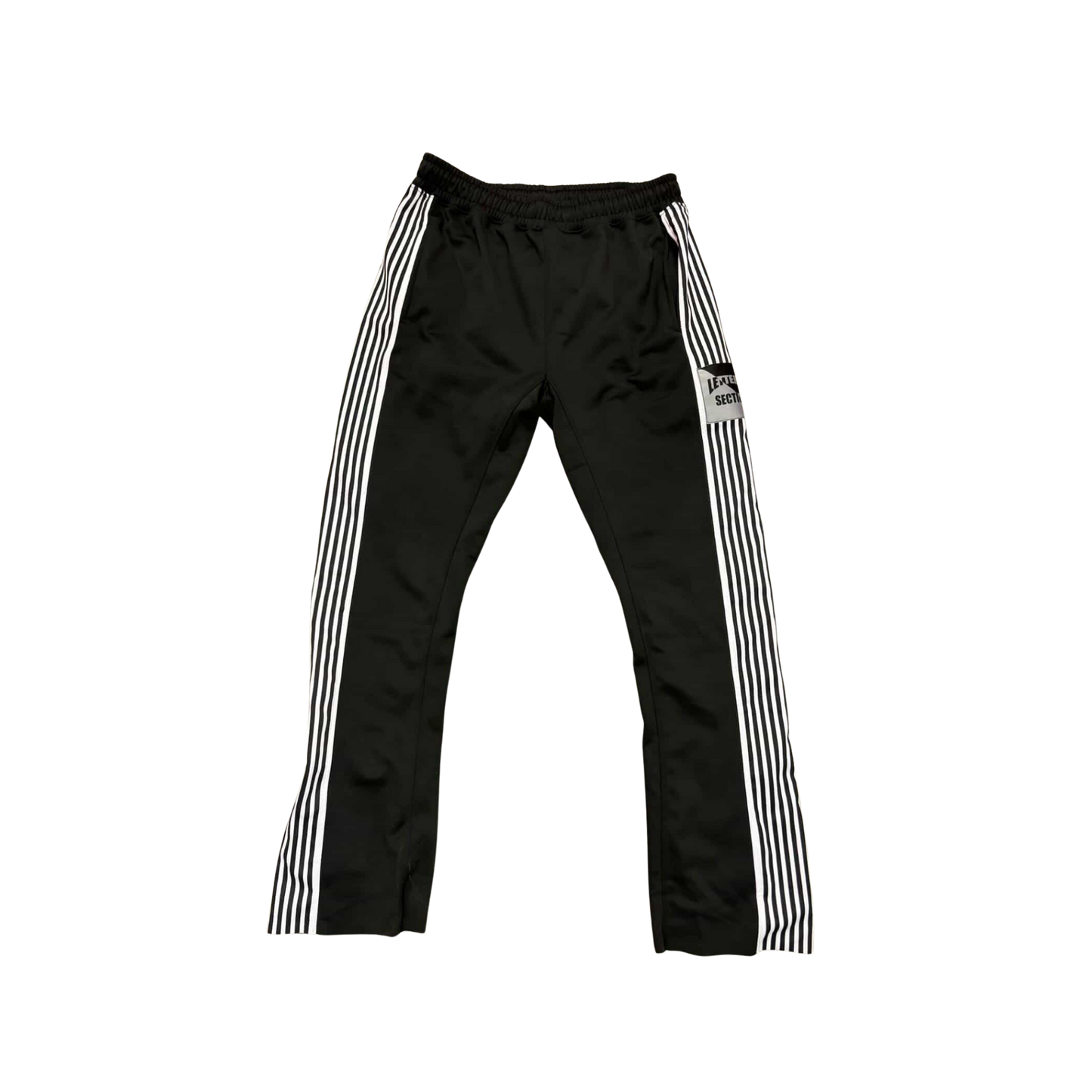 BLACK TRACKPANTS (FLARED BOTTOM)