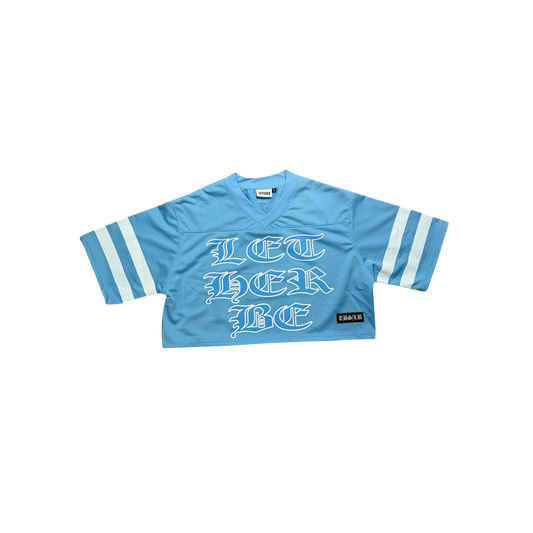 WOMEN'S CROPPED ATHLETIC JERSEY